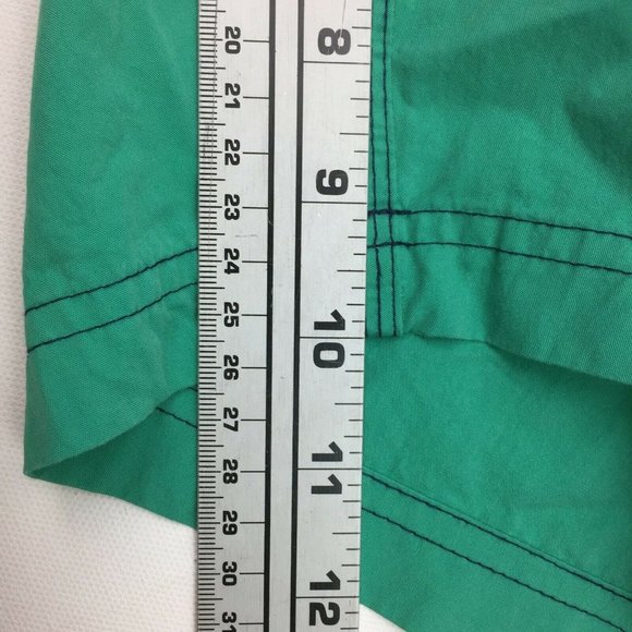 Cremeiux Swimwear Men's Swim Shorts Trunks Lined Teal Green Pineapple Size 3XT - Picture 6 of 11